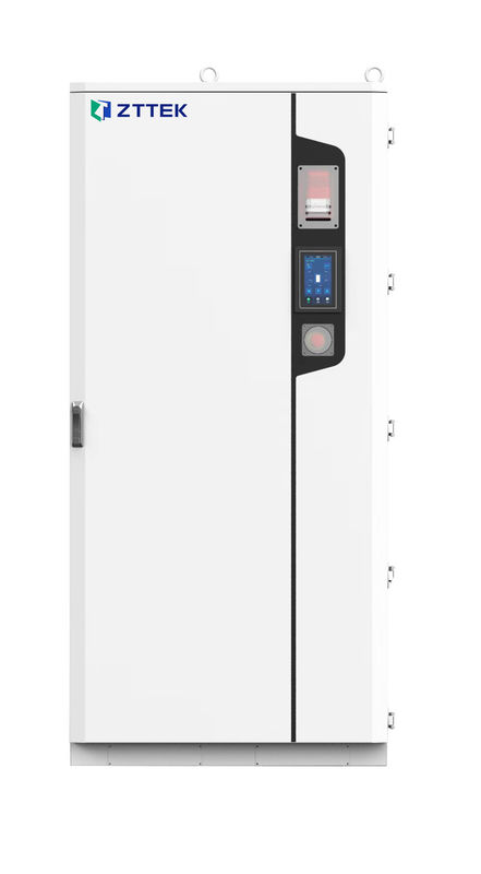 Ứng dụng ắc quy lai ESS cho thương mại và công nghiệp được sạc bằng tấm pin PV hoặc lưới điện hoặc máy phát điện diesel 60kw 198kwh